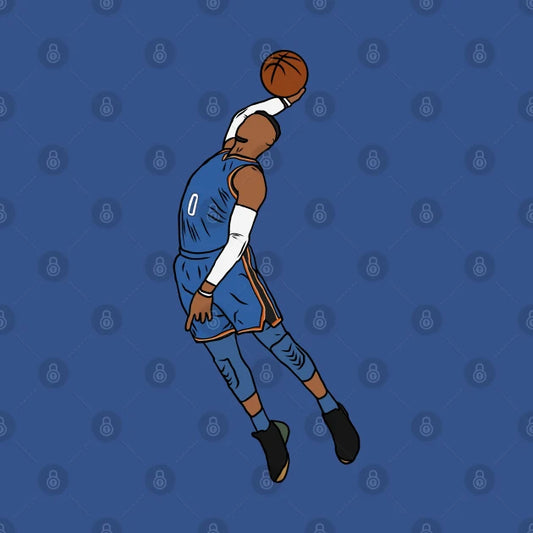 Russell Westbrook Slam Dunk T-Shirt