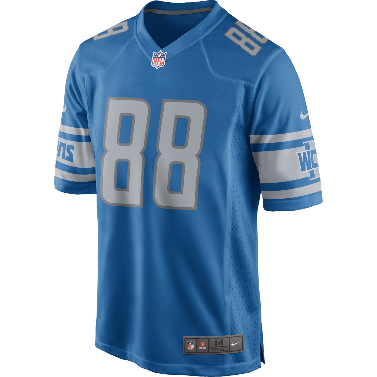 T.J. Hockenson Detroit Lions Game Jersey - Blue