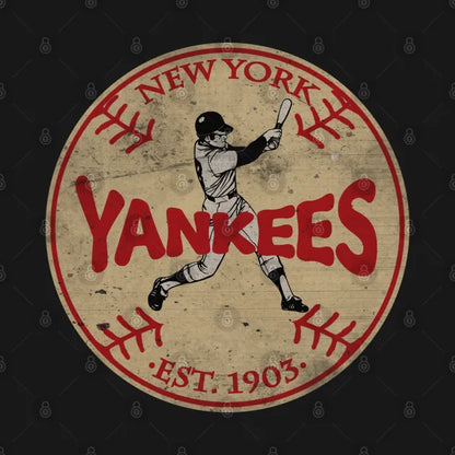 Vintage Ny Yankees By Mama T-Shirt