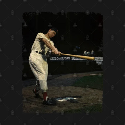 Ted Williams In Boston Red Sox T-Shirt