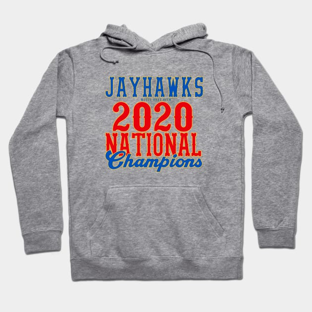 Kansas 2020 Ncaa Champs Hoodie
