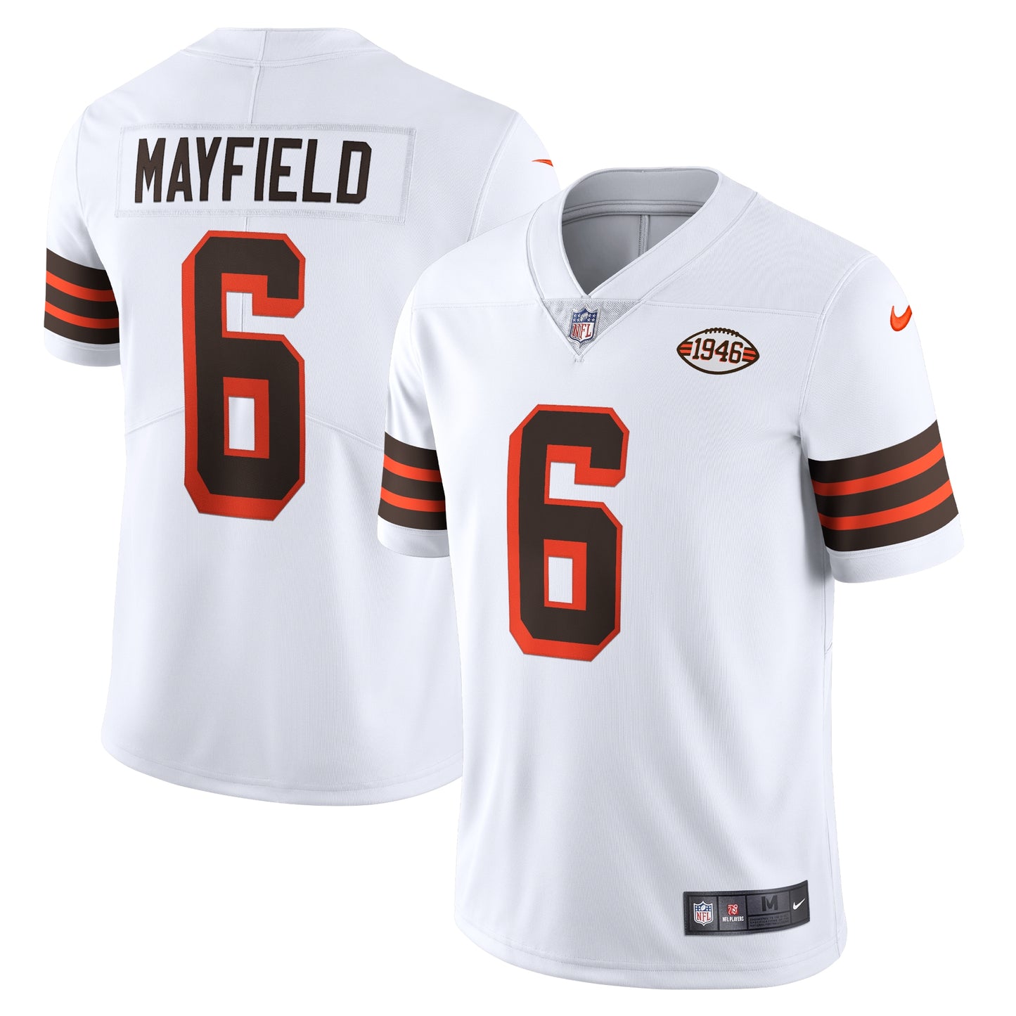 Baker Mayfield Cleveland Browns 1946 Collection Alternate Vapor Limited Jersey - White