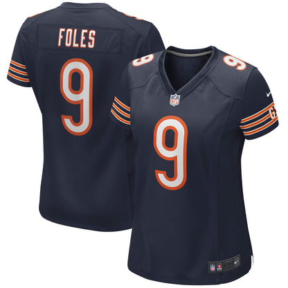 Nick Foles Chicago Bears Women's Game Jersey - Navy