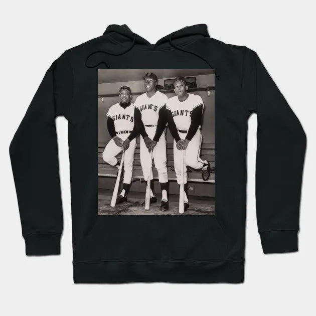 Willie Mays & Willie Mccovey & Orlando Cepeda Hoodie