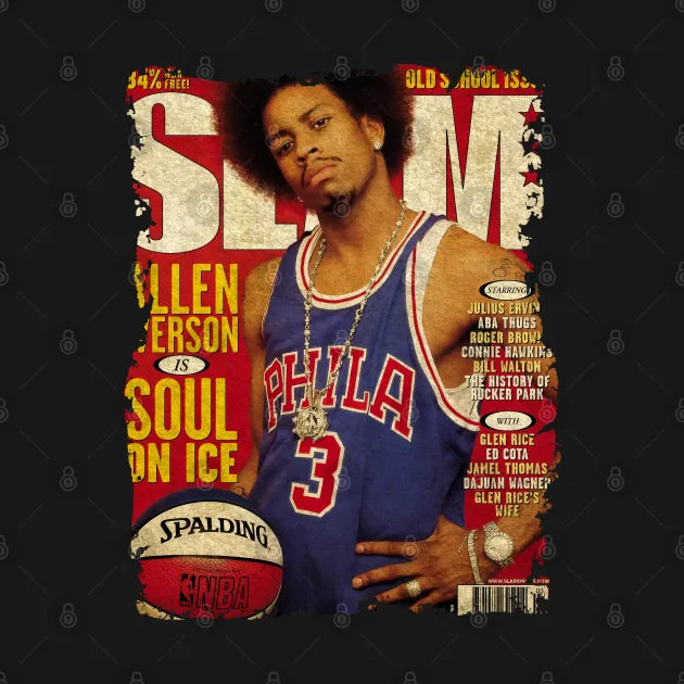 Allen Iverson - Slam Cover Hoodie