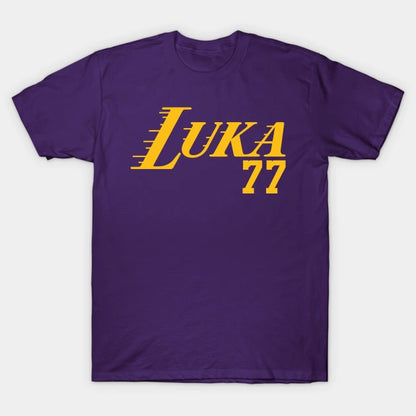 Luka Doncic Lakers 77 T-Shirt