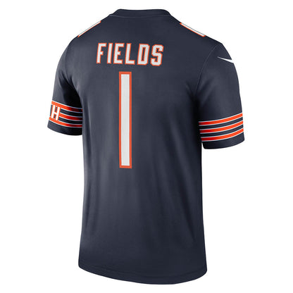 Men's Chicago Bears Justin Fields Legend Jersey Navy