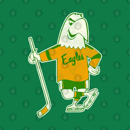 Defunct Salt Lake Golden Eagles Hockey Team T-Shirt