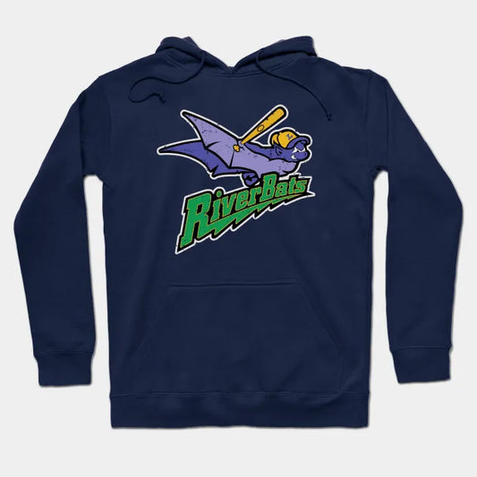 Louisville Riverbats Defunct Vintage Baseball Hoodie
