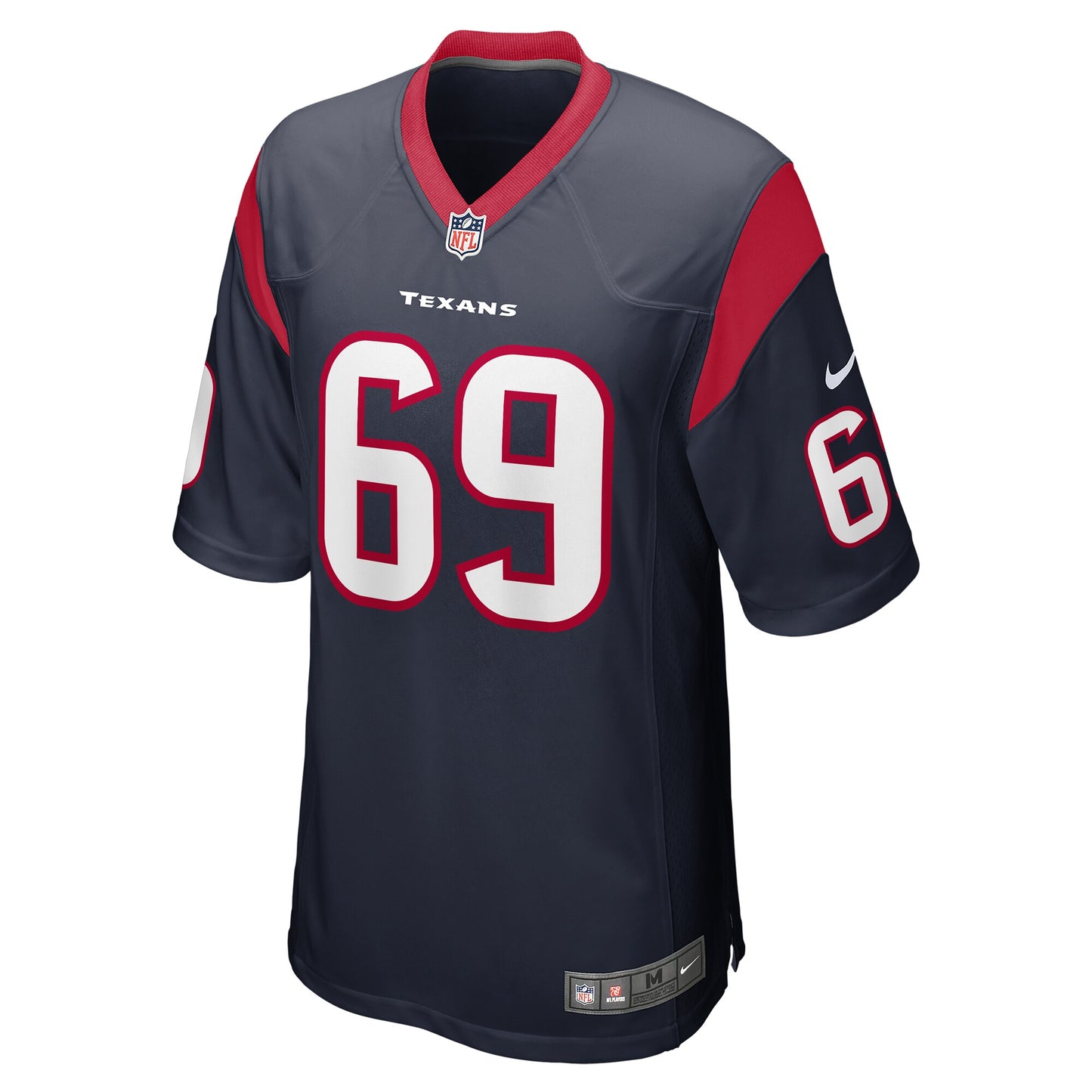 Shaq Mason Houston Texans Game Player Jersey - Navy