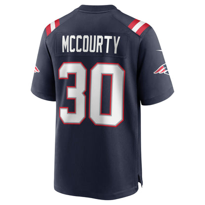Jason McCourty New England Patriots Game Jersey - Navy