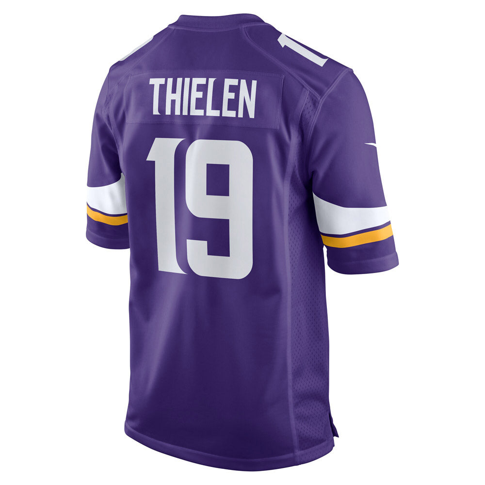 Men's Minnesota Vikings Adam Thielen Game Jersey Purple