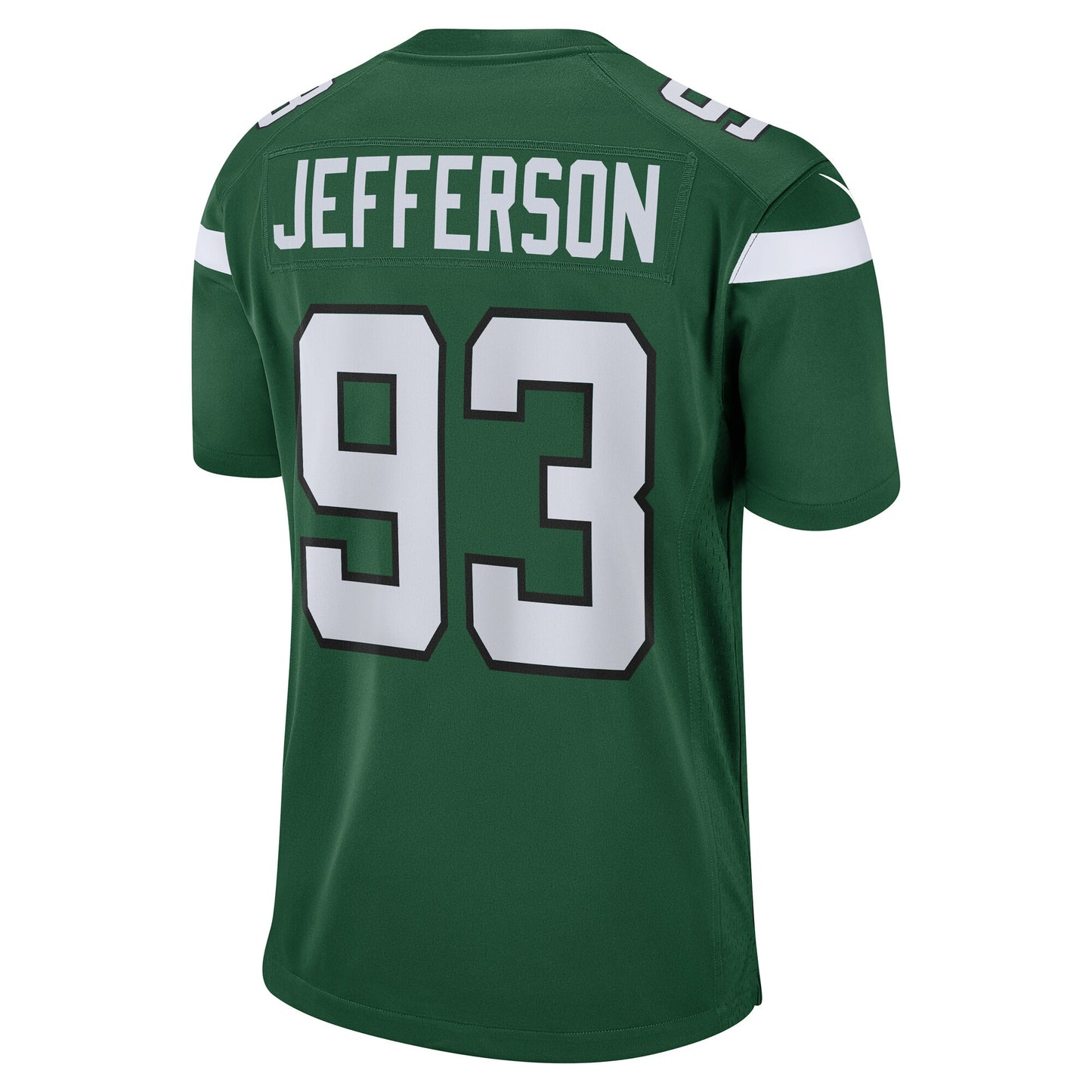 Quinton Jefferson New York Jets Game Jersey - Green