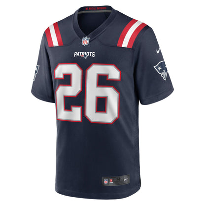 Shaun Wade New England Patriots Game Jersey - Navy