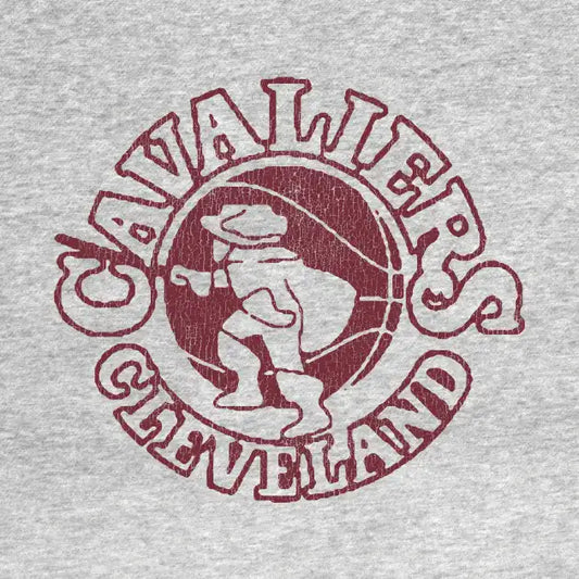Fan Art Retro Distressed Vintage Cleveland Cavaliers Logo T-Shirt
