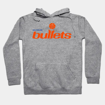 Baltimore Bullets Retro Defunct Nba Team Fan Art Hoodie
