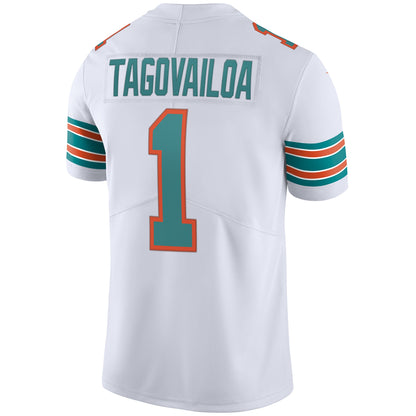 Tua Tagovailoa Miami Dolphins 2nd Alternate Vapor Limited Jersey - White