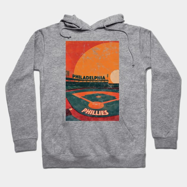 Midcentury Philadelphia Phillies Stadium Hoodie