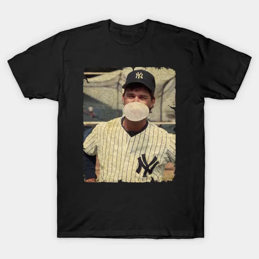 Don Mattingly (Donnie Baseball) In New York Yankees T-Shirt