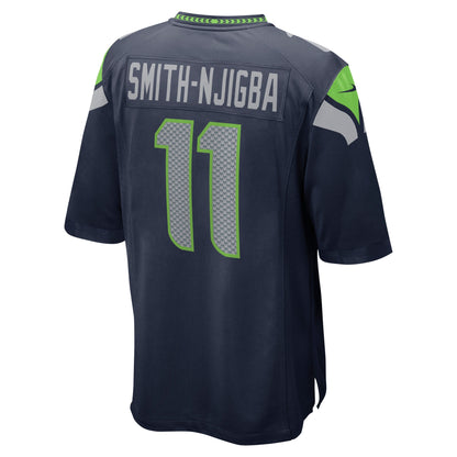 Jaxon Smith-Njigba Seattle Seahawks 2023 NFL Draft First Round Pick Game Jersey - College Navy
