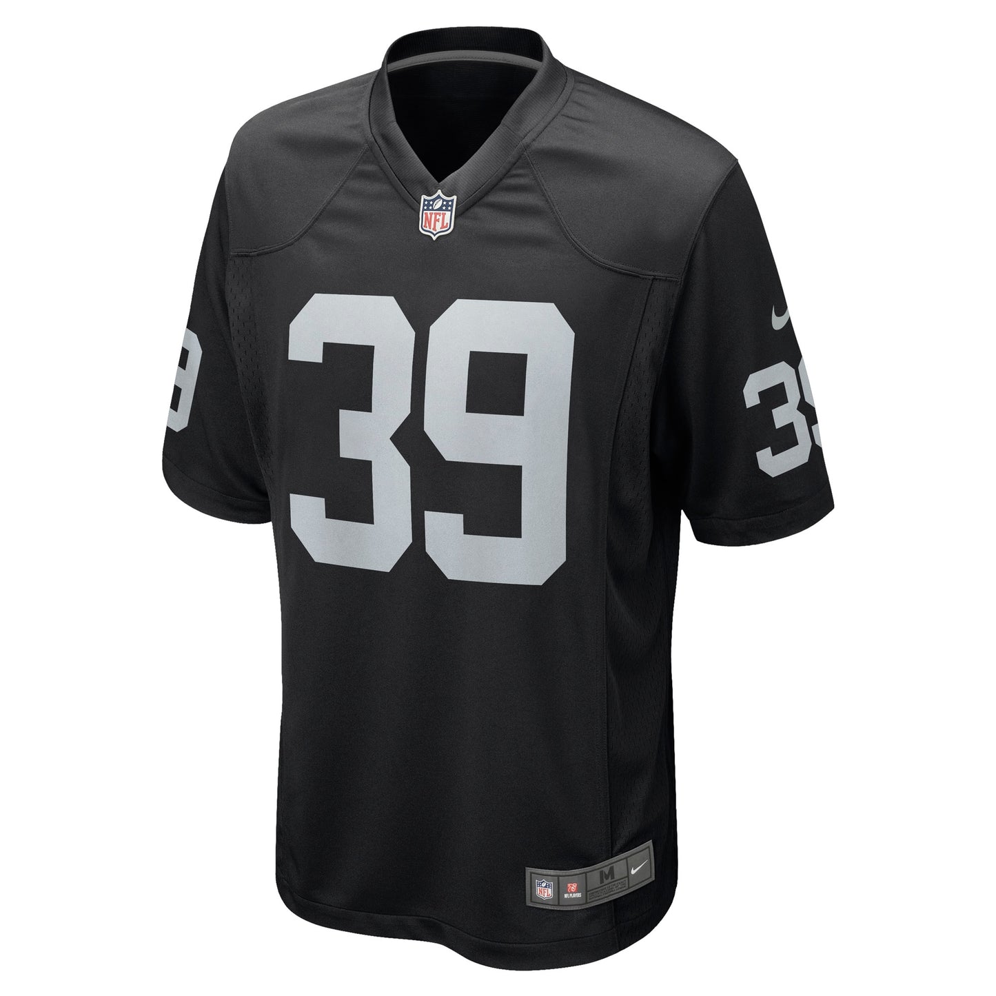 Nate Hobbs Las Vegas Raiders Game Jersey - Black