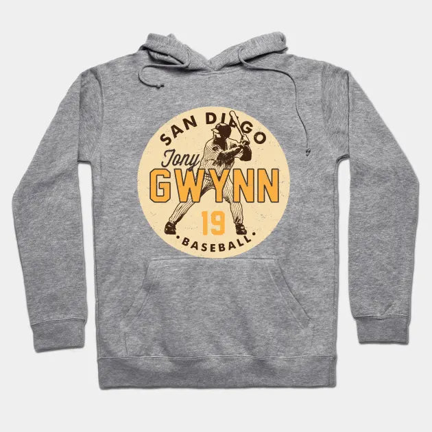 Tony Gwynn Padres By Buck Tee Hoodie