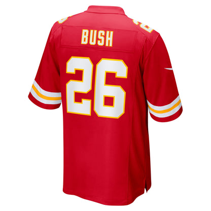 Deon Bush Kansas City Chiefs Game Player Jersey - Red