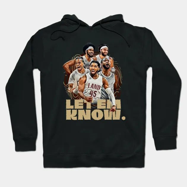 Mitchell Garland Allen Mobley Strus Let Em Kow Basketball Cartoon Hoodie