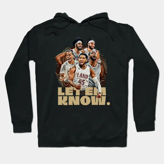 Mitchell Garland Allen Mobley Strus Let Em Kow Basketball Cartoon Hoodie
