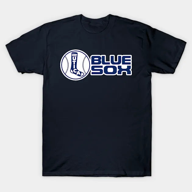 Defunct Utica Blue Sox Baseball Team T-Shirt