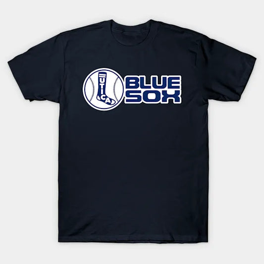 Defunct Utica Blue Sox Baseball Team T-Shirt