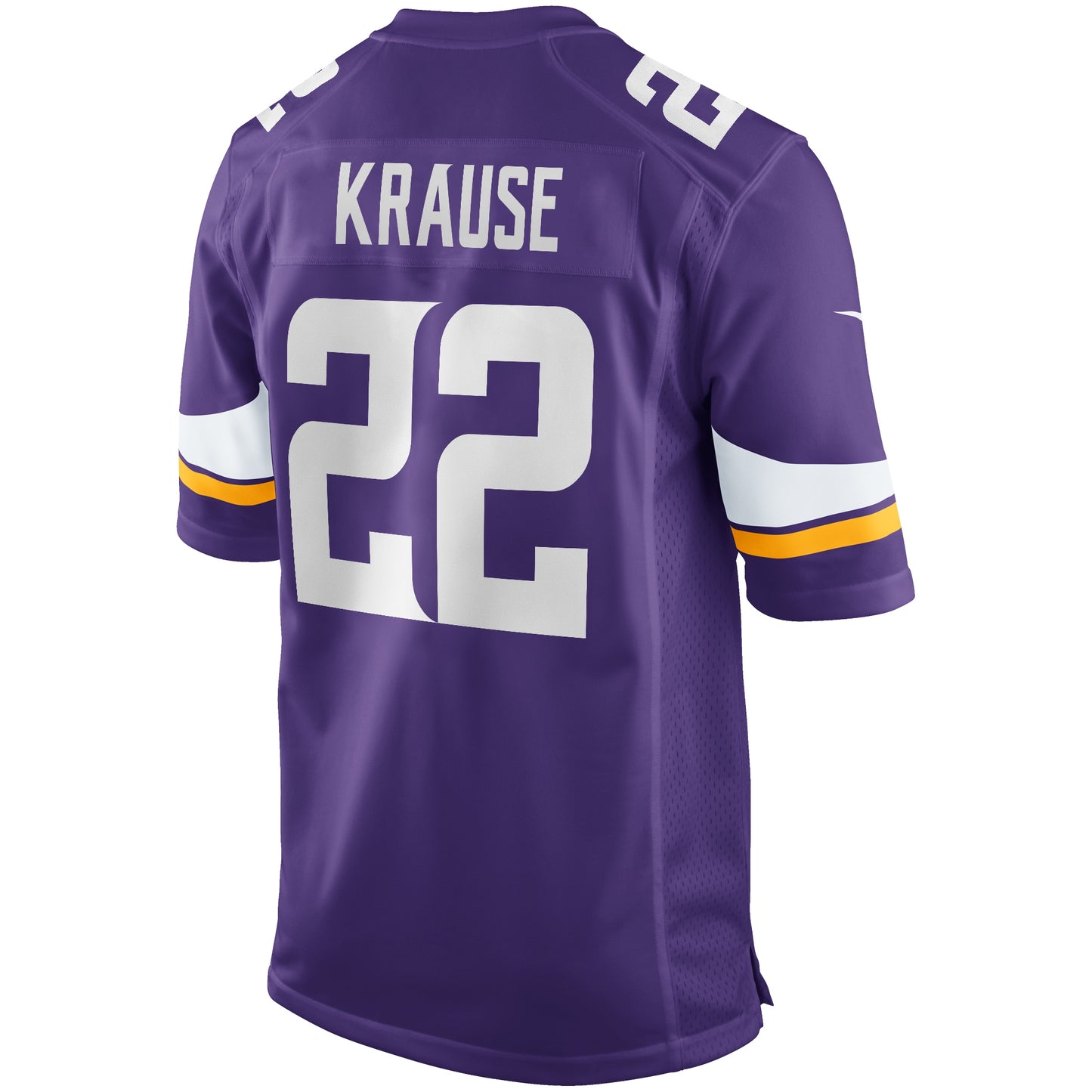 Paul Krause Minnesota Vikings Game Retired Player Jersey - Purple