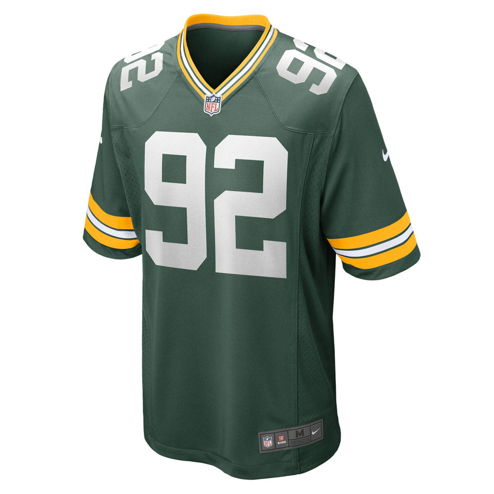 Men's Green Bay Packers Reggie White Retired Player Game Jersey Green