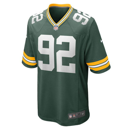 Men's Green Bay Packers Reggie White Retired Player Game Jersey Green