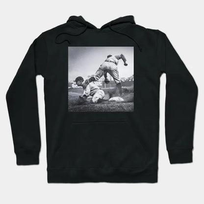 Ty Cobb Slides Into Third Hoodie