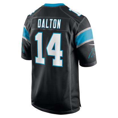 Andy Dalton Carolina Panthers Game Player Jersey - Black