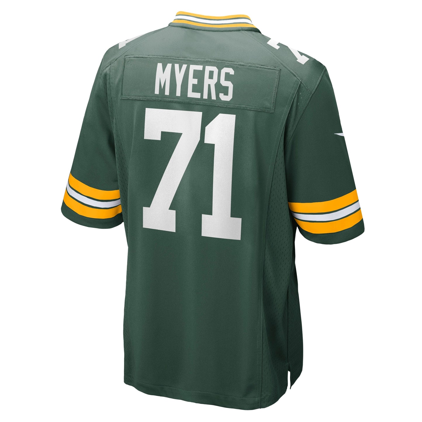Josh Myers Green Bay Packers Game Jersey - Green