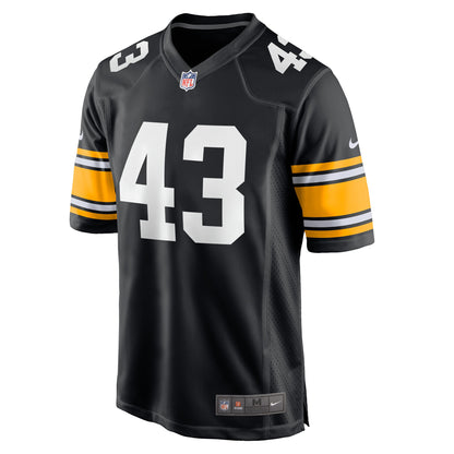 Troy Polamalu Pittsburgh Steelers Retired Player Jersey - Black