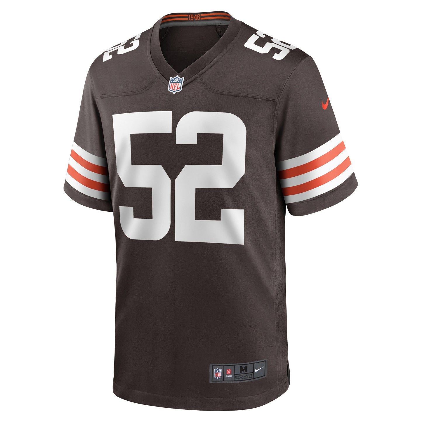 Dawson Deaton Cleveland Browns Game Player Jersey - Brown