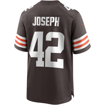 Karl Joseph Cleveland Browns Game Player Jersey - Brown