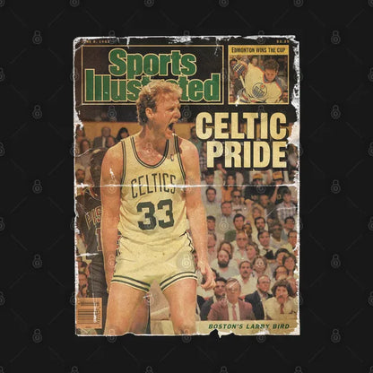 Larry Bird Pride Vintage Cover Style Hoodie
