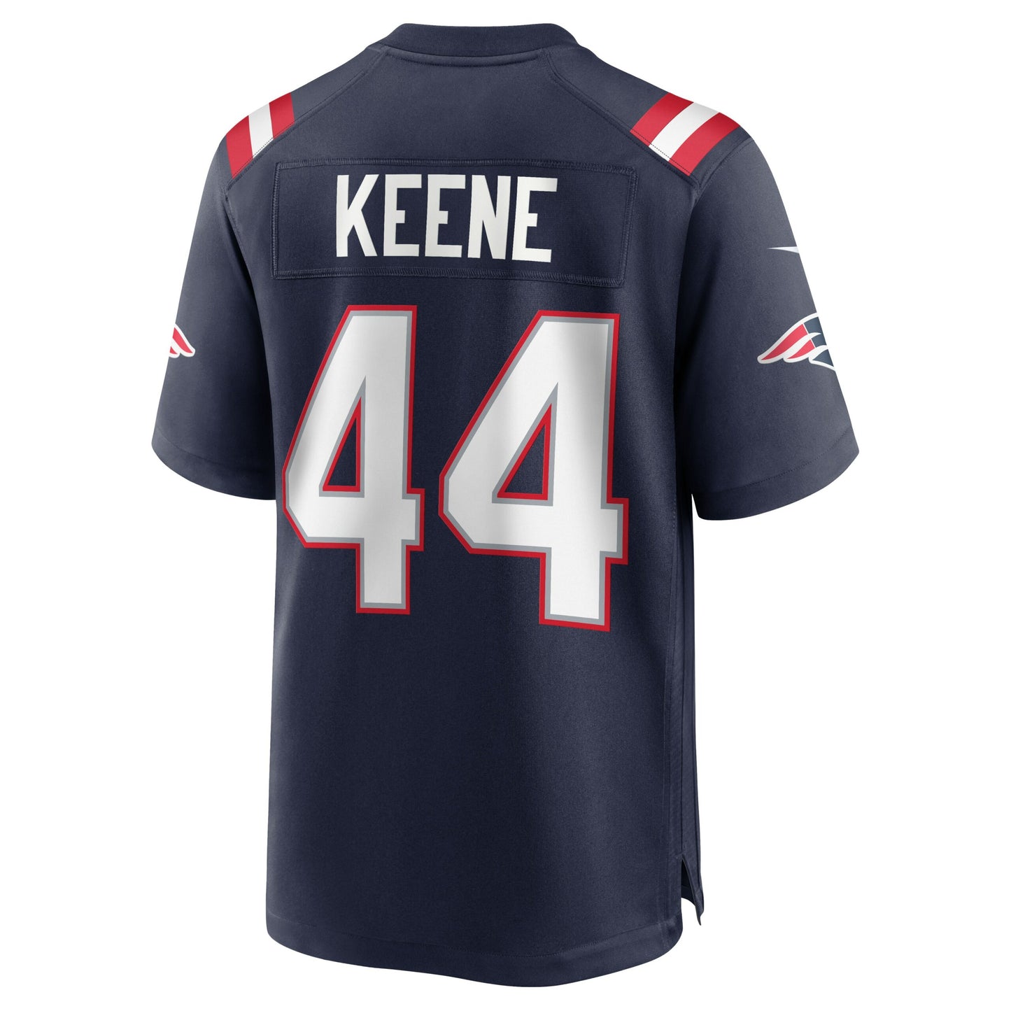 Dalton Keene New England Patriots Team Game Jersey - Navy