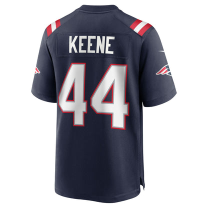 Dalton Keene New England Patriots Team Game Jersey - Navy