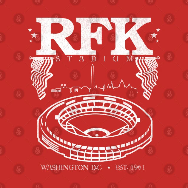 Rfk Stadium Defunct Washington Sports Arena Hoodie