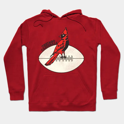 Defunct Chicago Cardinals Football Team Hoodie