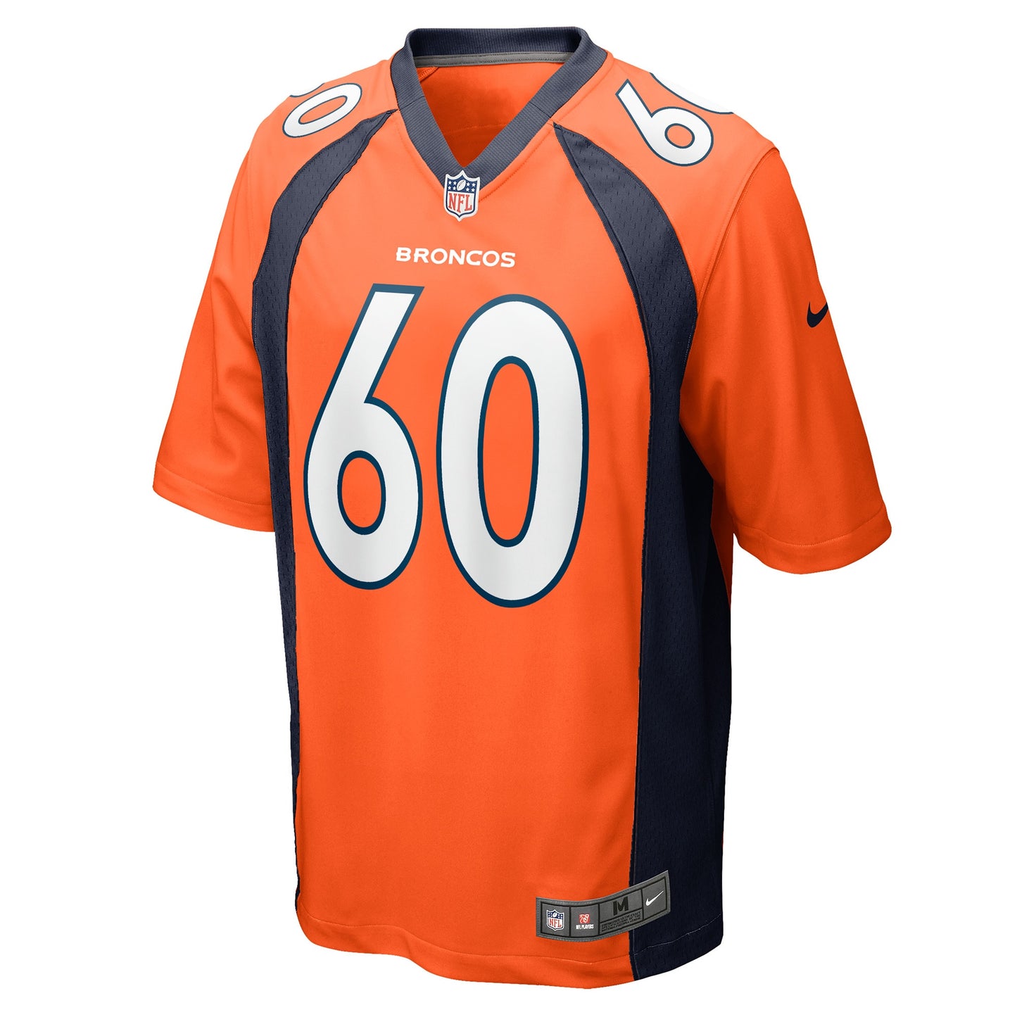 Luke Wattenberg Denver Broncos Game Player Jersey - Orange