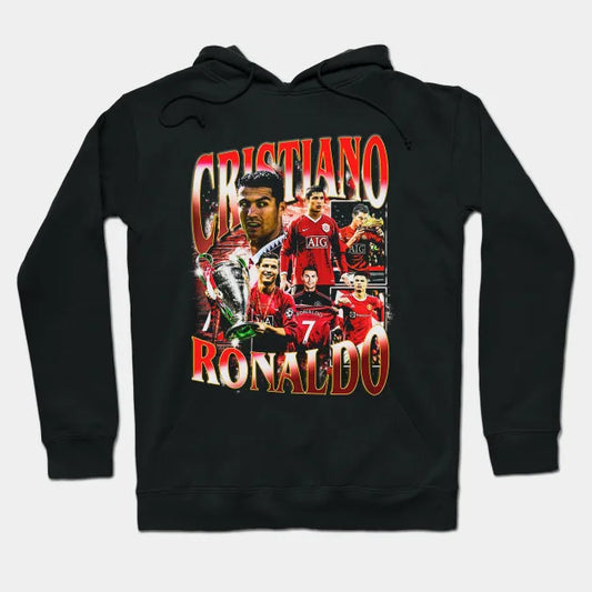 Cristiano Ronaldo Retro Bootleg Hoodie