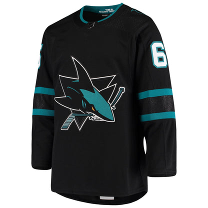 Erik Karlsson San Jose Sharks Alternate Authentic Jersey - Black