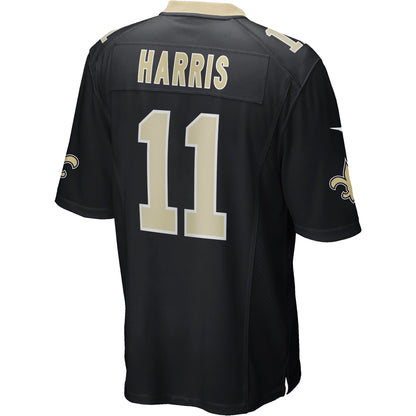 Deonte Harris New Orleans Saints Game Jersey - Black