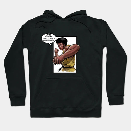 Jim Kelly Comic Hoodie